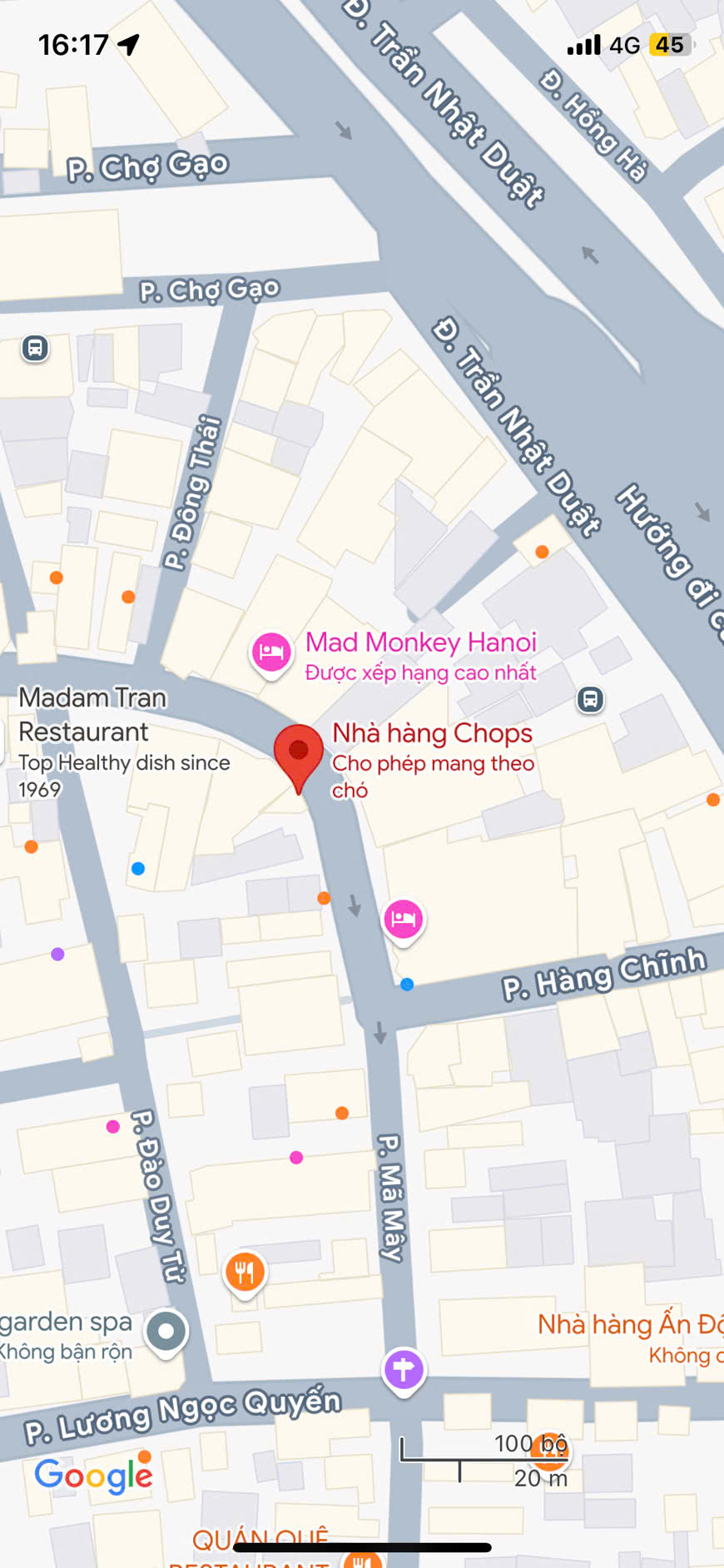 Chops Mã Mây, Hoàn Kiếm